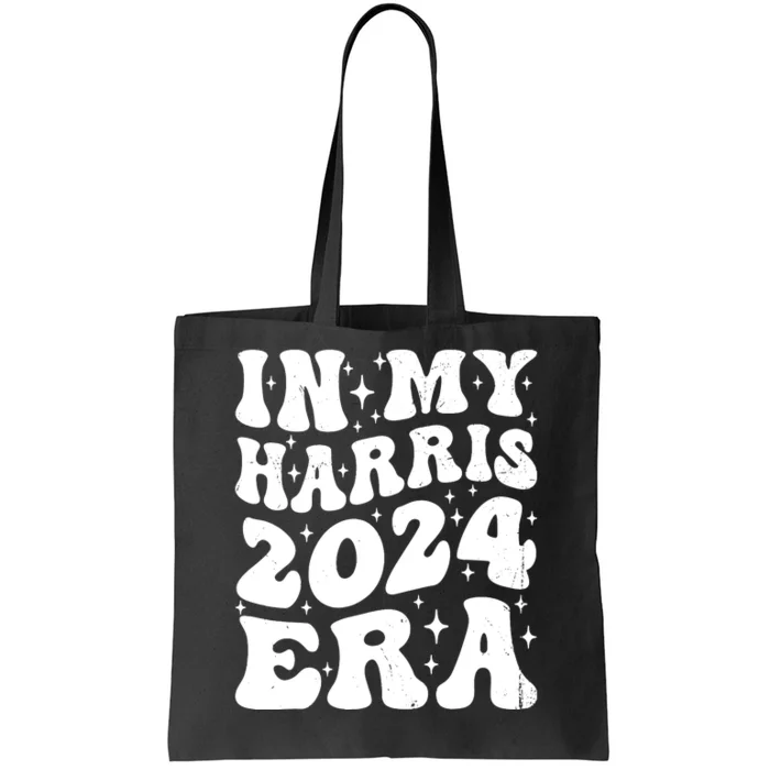 In My Kamala Era Groovy Harris For Madam President 2024 Tote Bag