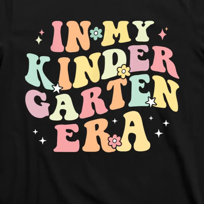 In My Kindergarten Era Retro Back To School Teacher Student T-Shirt