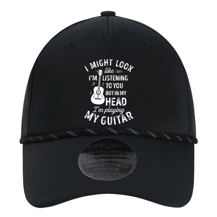 I Might Look Like Im Listening To You Funny Guitar Music Performance The Dyno Cap