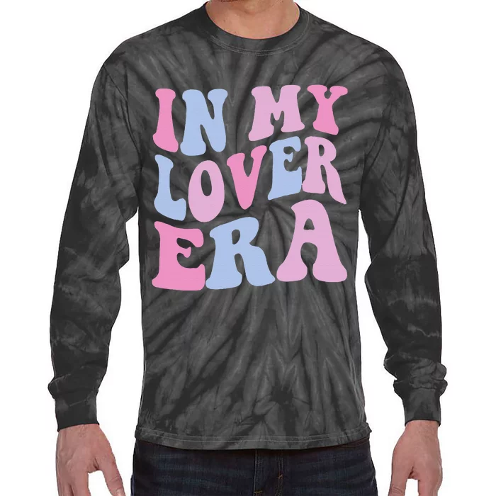 In My Lover Era groovy Tie-Dye Long Sleeve Shirt