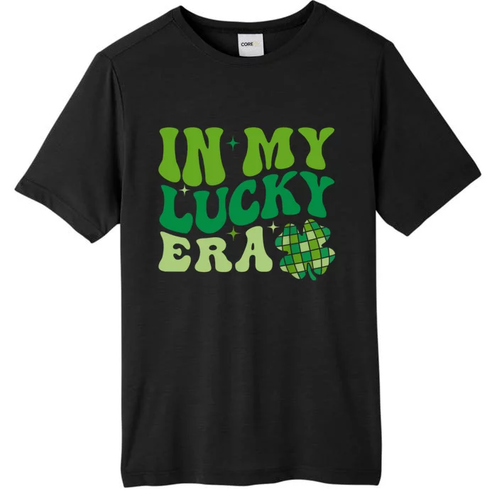 In My Lucky Era St Patricks Day Retro Groovy ChromaSoft Performance T-Shirt