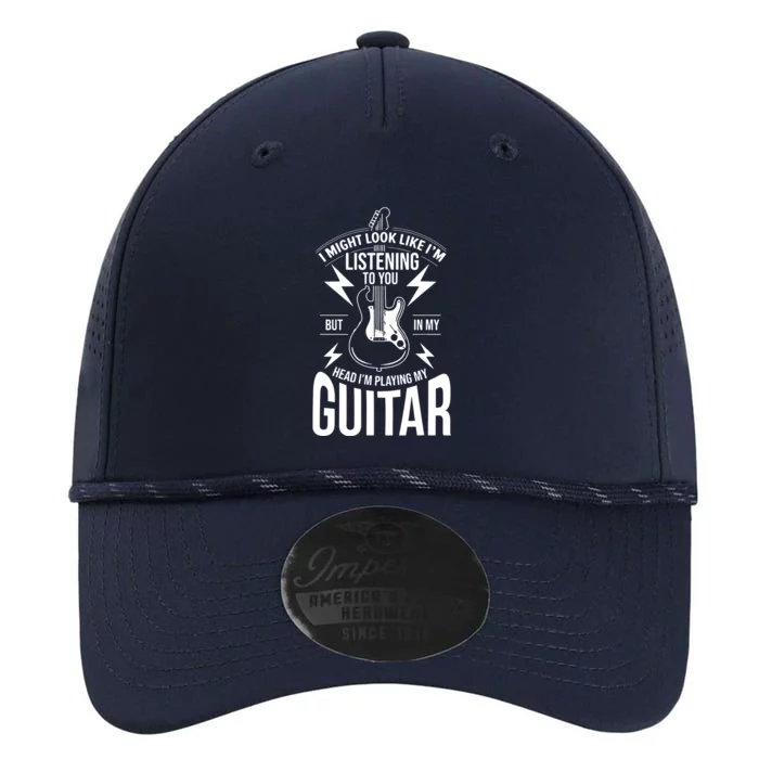 I Might Look Like Im Listening To You Guitar Player Performance The Dyno Cap