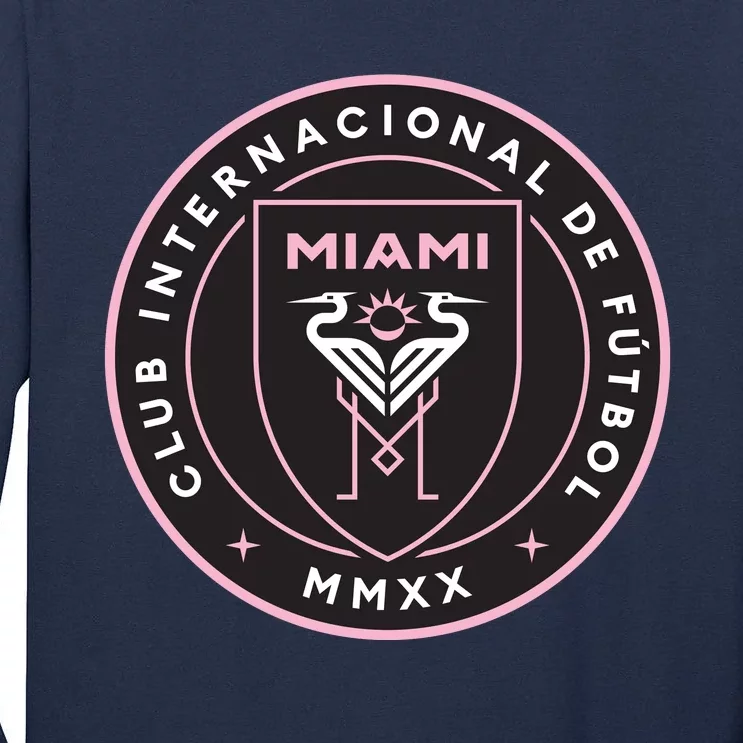 Inter Miami Logo Tall Long Sleeve T-Shirt