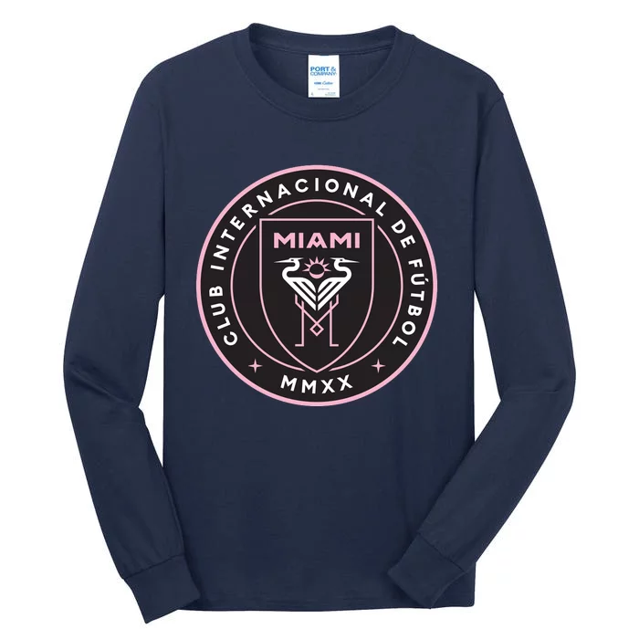 Inter Miami Logo Tall Long Sleeve T-Shirt