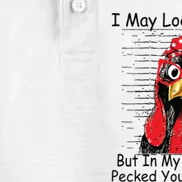 I May Look Calm But In My Head Ive Pecked You 3 Times Dry Zone Grid Performance Polo