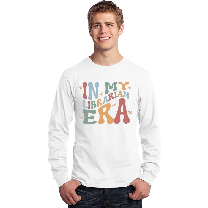 In My Librarian Era Funny Library Book Lover Long Sleeve Shirt