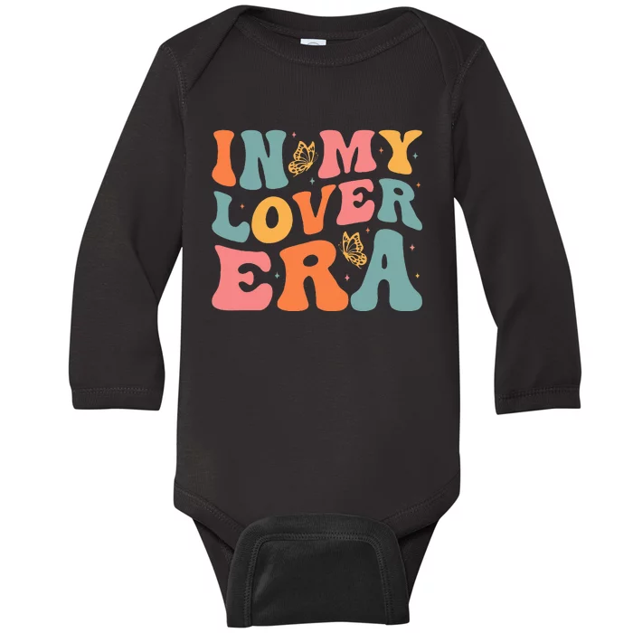 In My Lover Era Engagement Bride Baby Long Sleeve Bodysuit