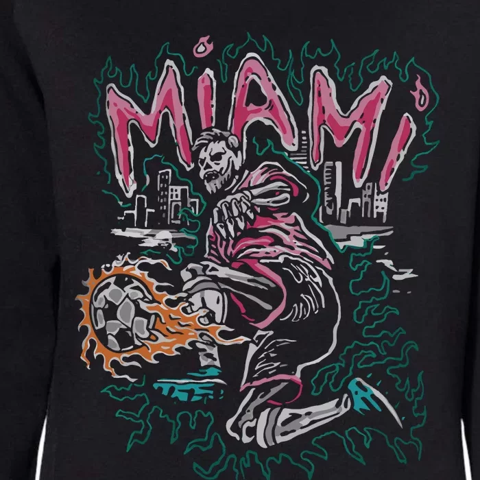 Inter Miami Leo 10 Womens California Wash Sweatshirt