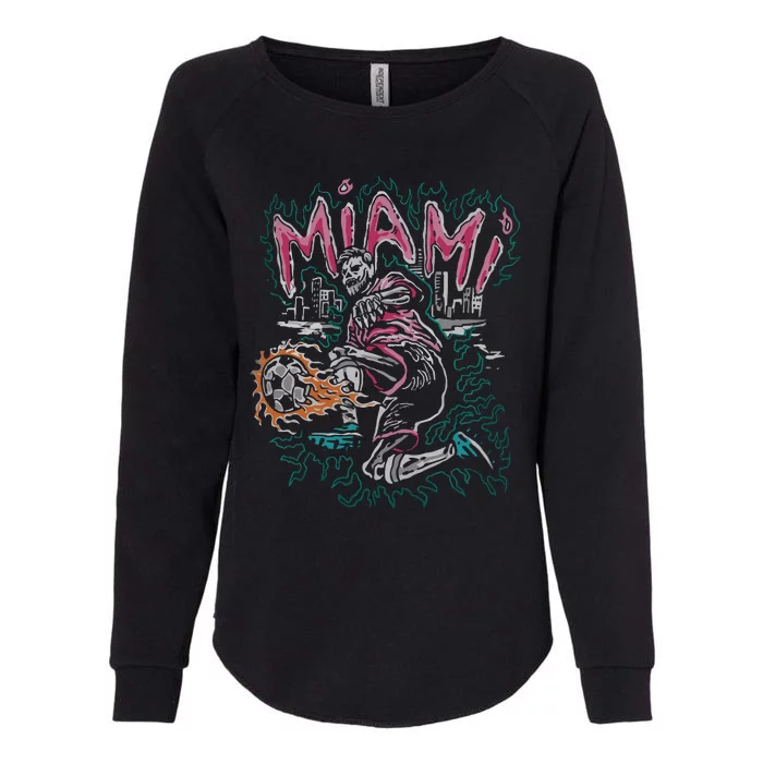 Inter Miami Leo 10 Womens California Wash Sweatshirt