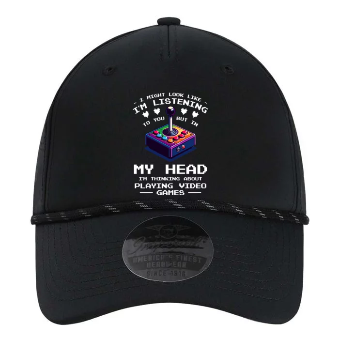 I Might Look Like IM Listening To You Video Games Gamer Meaningful Gift Performance The Dyno Cap