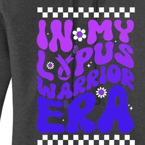 In My Lupus Warrior Era Purple Ribbon Lupus Awareness Women's Pullover Hoodie