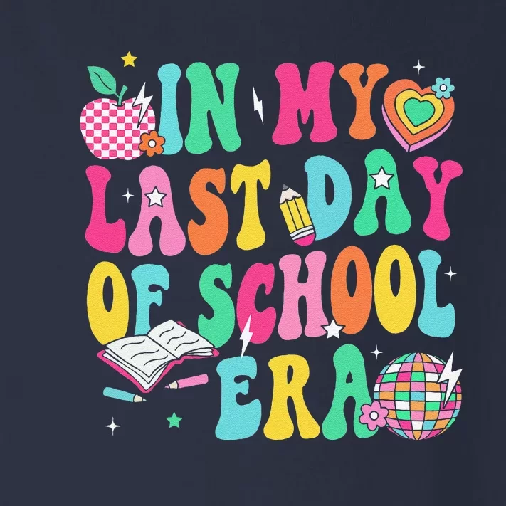 In My Last Day Of School Era Teacher Graduation Toddler Long Sleeve Shirt