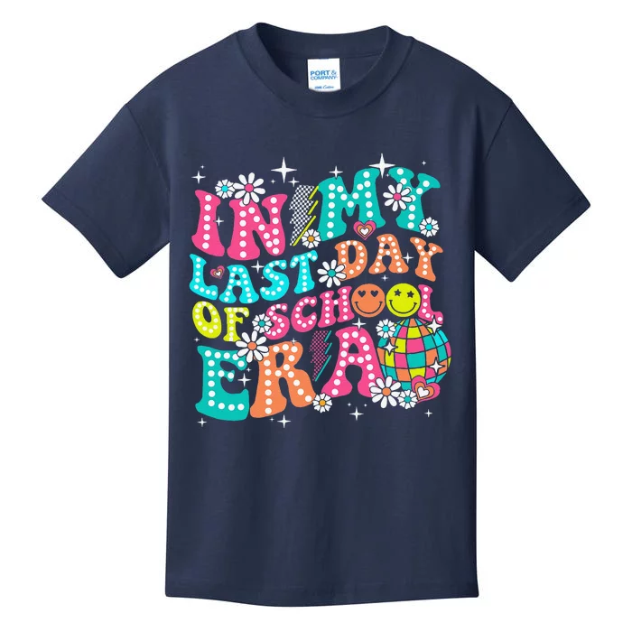 In My Last Day Of School Era Teacher Hello Summer Kids T-Shirt