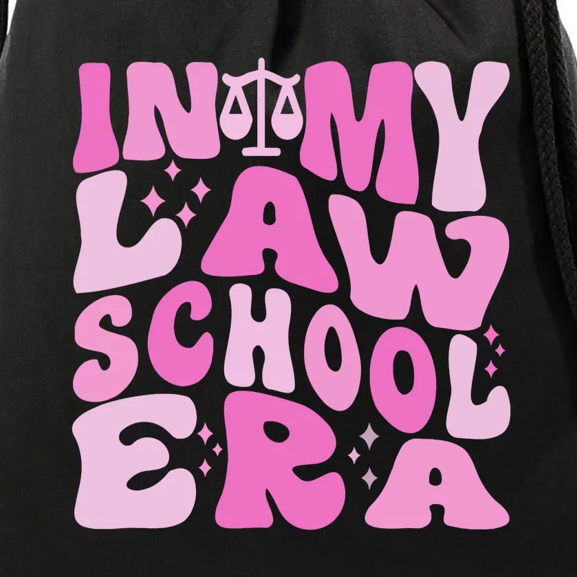 In My Law School Era Drawstring Bag