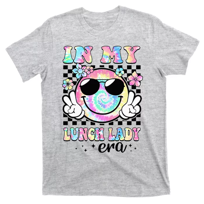 In My Lunch Lady Era Groovy Retro Back To School Funny T-Shirt