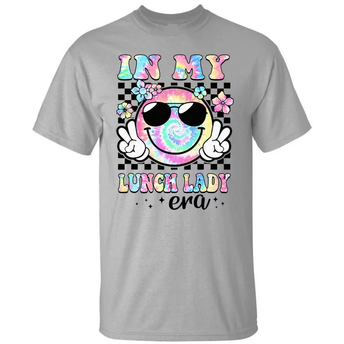 In My Lunch Lady Era Groovy Retro Back To School Funny Tall T-Shirt