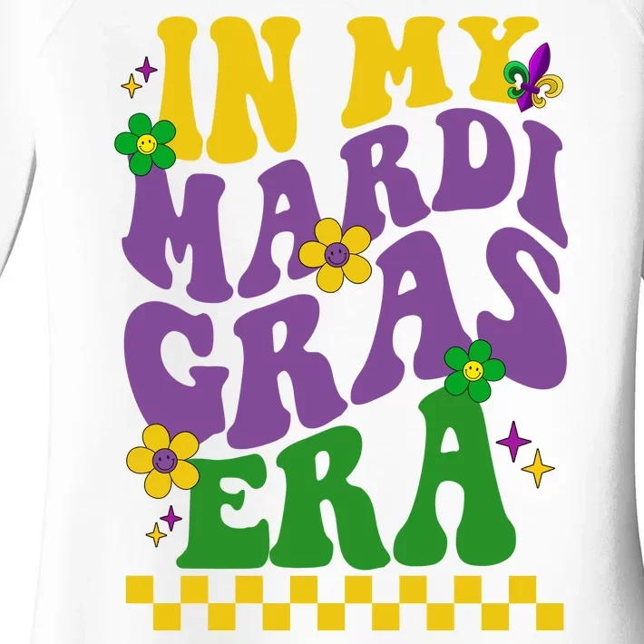 In My Mardi Gras Era Festive Party Women's Perfect Tri Tunic Long Sleeve Shirt