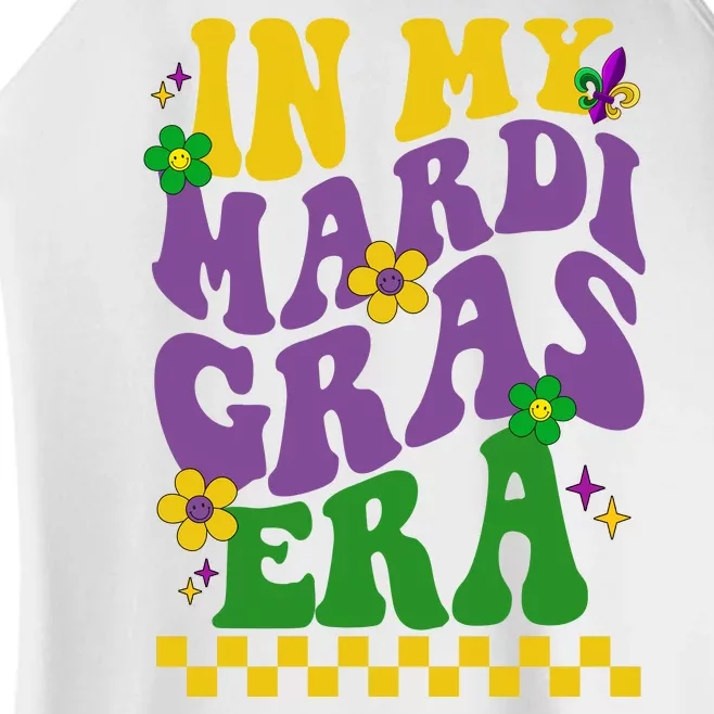 In My Mardi Gras Era Festive Party Women’s Perfect Tri Rocker Tank