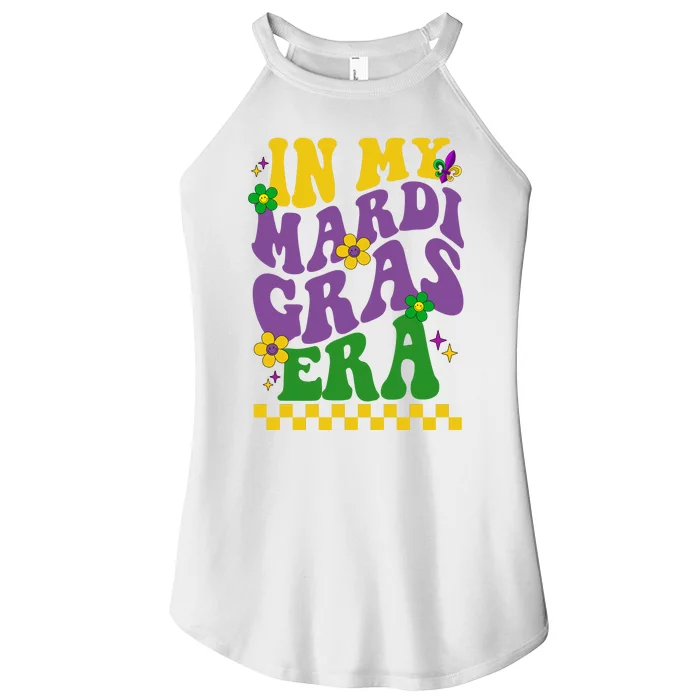 In My Mardi Gras Era Festive Party Women’s Perfect Tri Rocker Tank