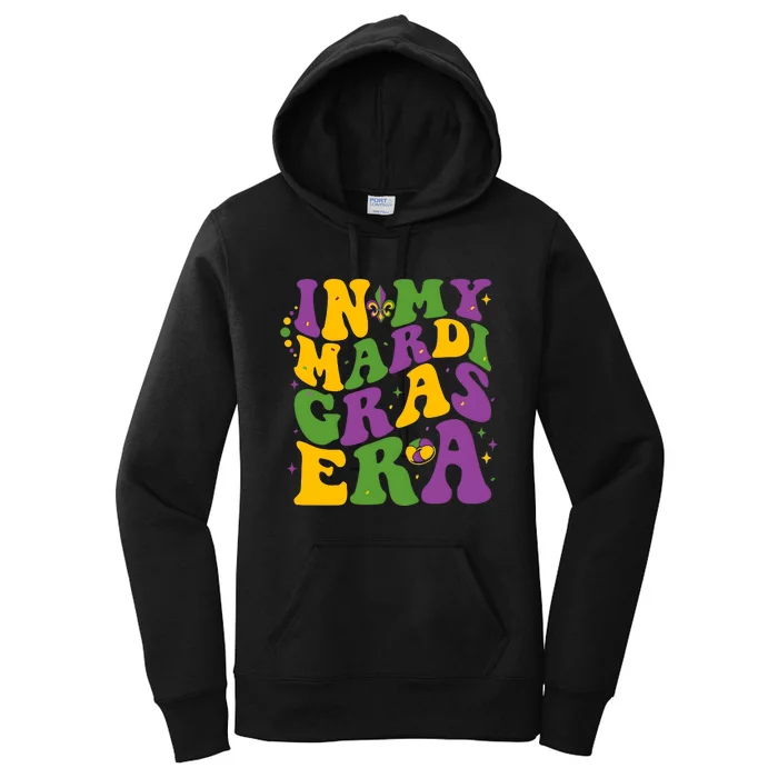 In My Mardi Gras Era Funny Holiday Women's Pullover Hoodie