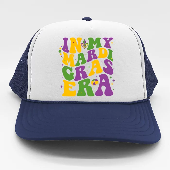 In My Mardi Gras Era Funny Holiday Trucker Hat