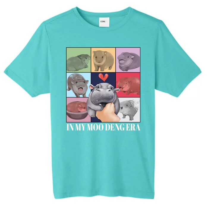 In My Moo Deng Era Funny Hippo Meme ChromaSoft Performance T-Shirt