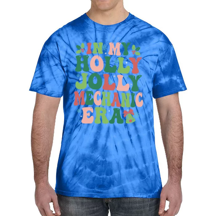 In My Mechanic Era Christmas Party Season Pjm Occupation Gift Tie-Dye T-Shirt