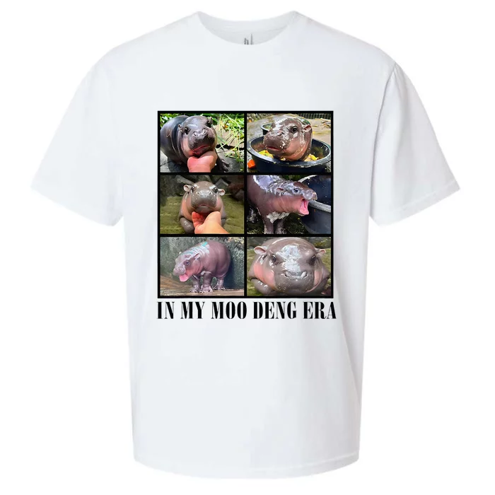 In My Moo Deng Era  Moo Deng Lover Sueded Cloud Jersey T-Shirt