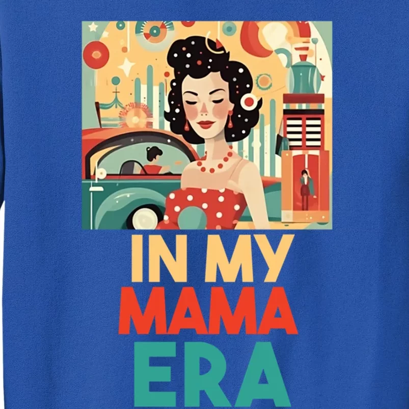 In My Mama Era Groovy Retro Mom Mothers Day Classic Gift Sweatshirt