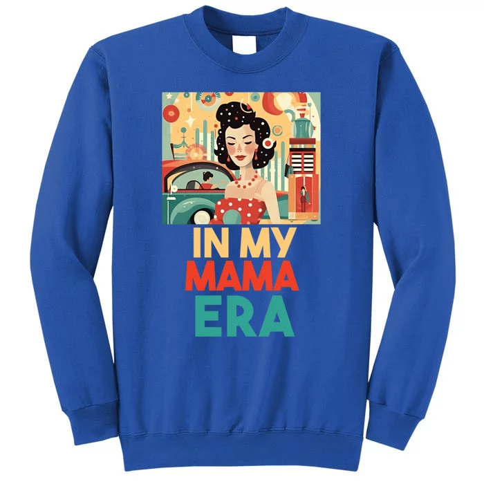 In My Mama Era Groovy Retro Mom Mothers Day Classic Gift Sweatshirt