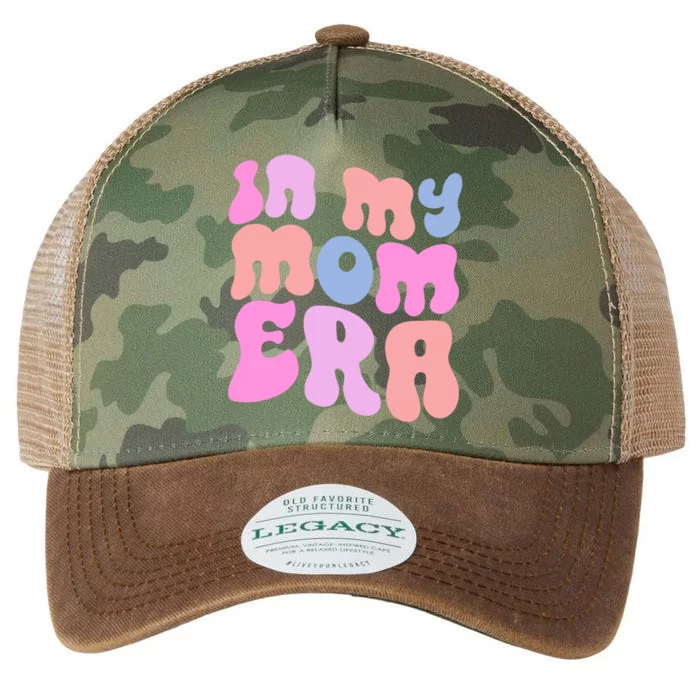 In My Mom Era Mom Life Humor Mothers Day Jokes New Mom Gift Legacy Tie Dye Trucker Hat