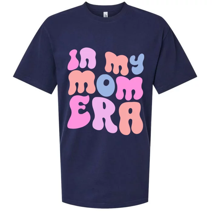 In My Mom Era Mom Life Humor Mothers Day Jokes New Mom Gift Sueded Cloud Jersey T-Shirt