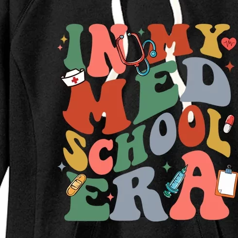 In My Med School Era Medical Student Women's Fleece Hoodie