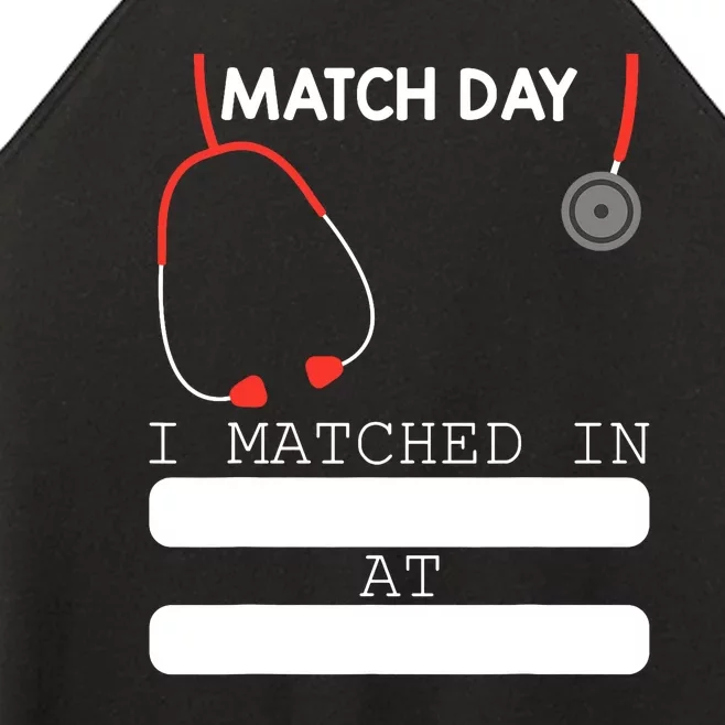 I Matched Match Day Doctor Physician Residency Women’s Perfect Tri Rocker Tank