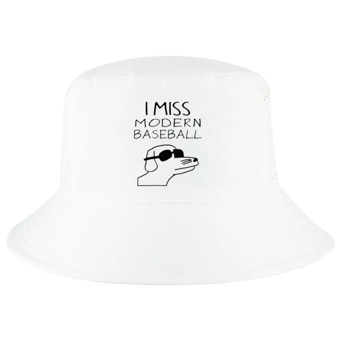 I Miss Modern Baseball Funny Dog Sport Lover Cool Comfort Performance Bucket Hat