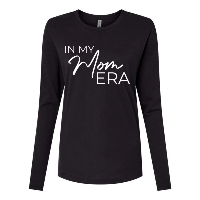 In My Mom Era Cute Gift Womens Cotton Relaxed Long Sleeve T-Shirt