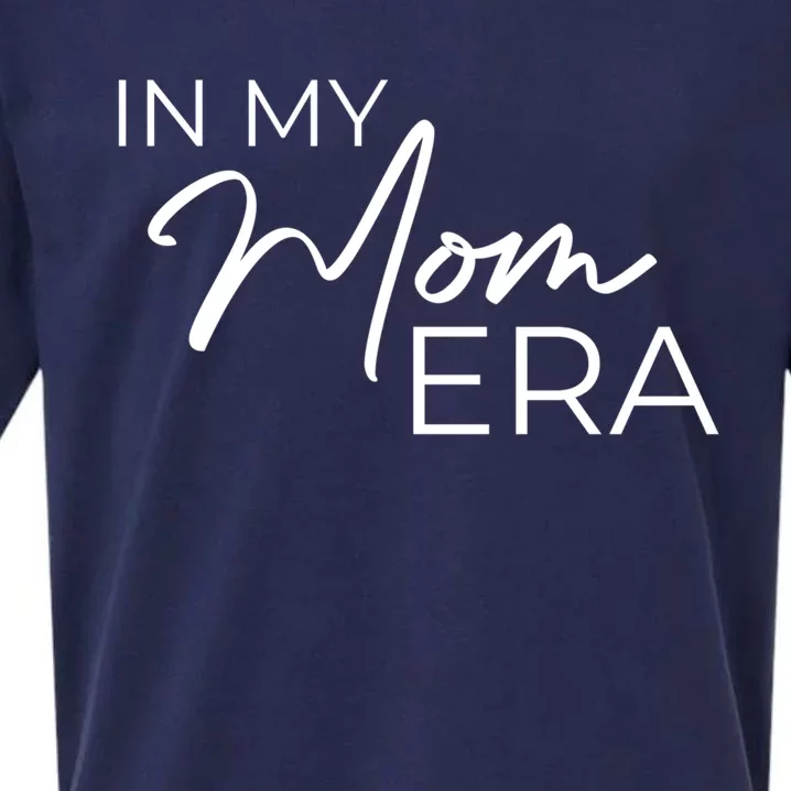 In My Mom Era Cute Gift Sueded Cloud Jersey T-Shirt