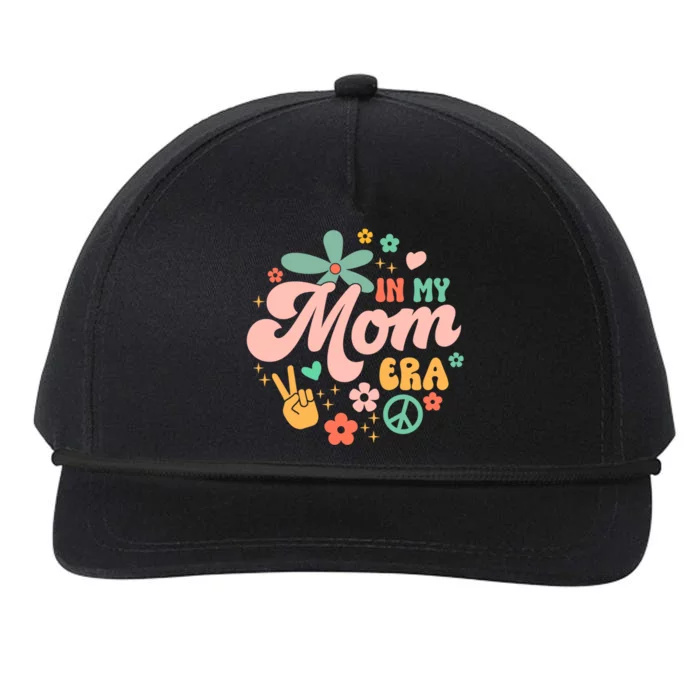 In My Mom Era Cool Gift Snapback Five-Panel Rope Hat