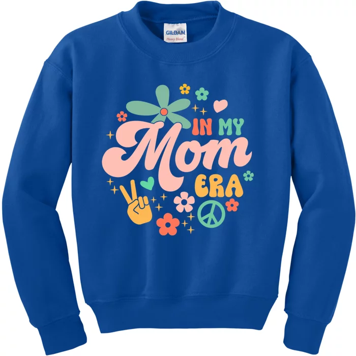 In My Mom Era Cool Gift Kids Sweatshirt