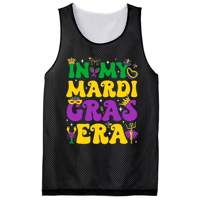 In My Mardi Gras Era Carnival Mesh Reversible Basketball Jersey Tank