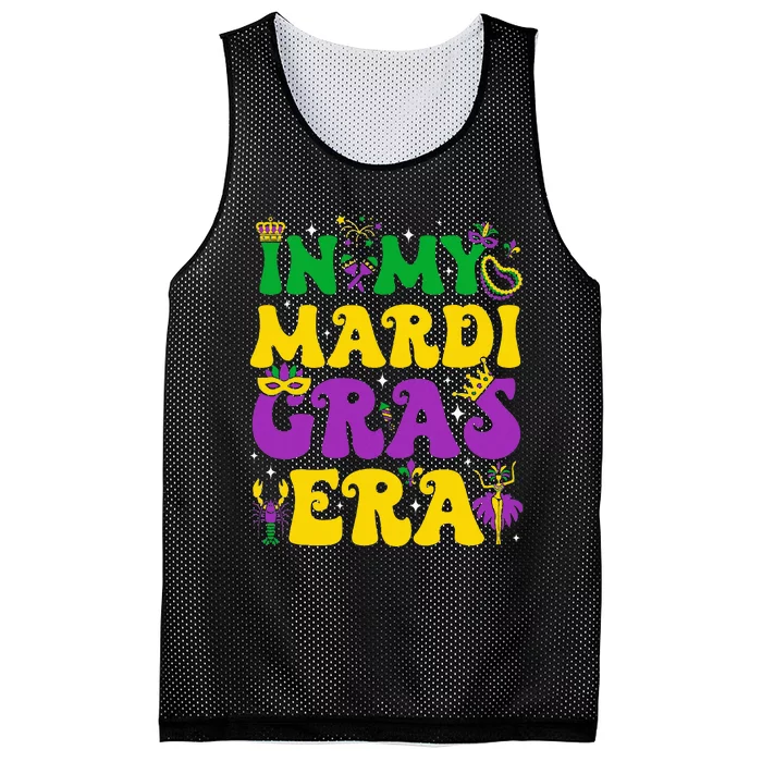 In My Mardi Gras Era Carnival Mardi Gras Mesh Reversible Basketball Jersey Tank