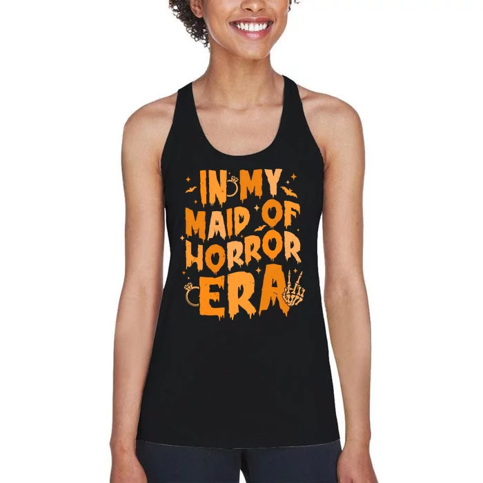 In My Maid Of Horror Era Women's Racerback Tank