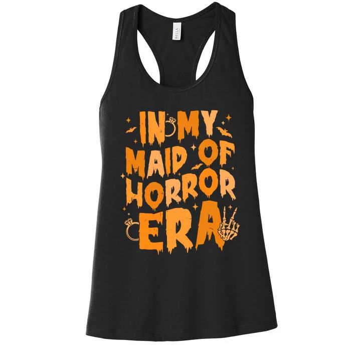 In My Maid Of Horror Era Women's Racerback Tank