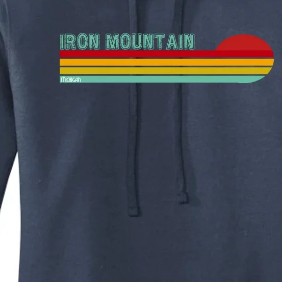 Iron Mountain Michigan Women's Pullover Hoodie