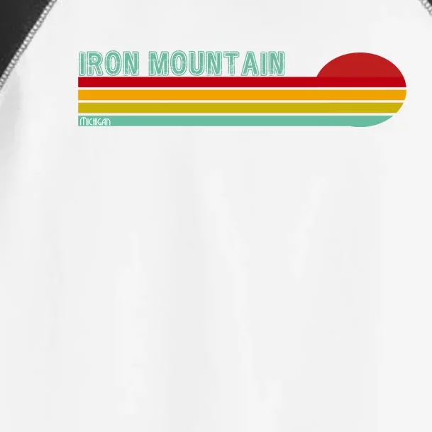 Iron Mountain Michigan Toddler Fine Jersey T-Shirt