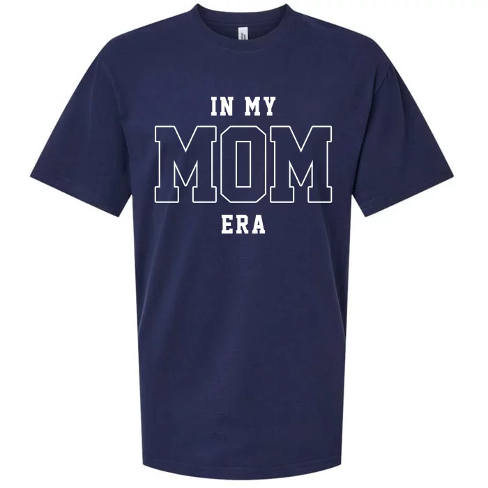 In My Mom Era Cute Mothers Day Gift Sueded Cloud Jersey T-Shirt