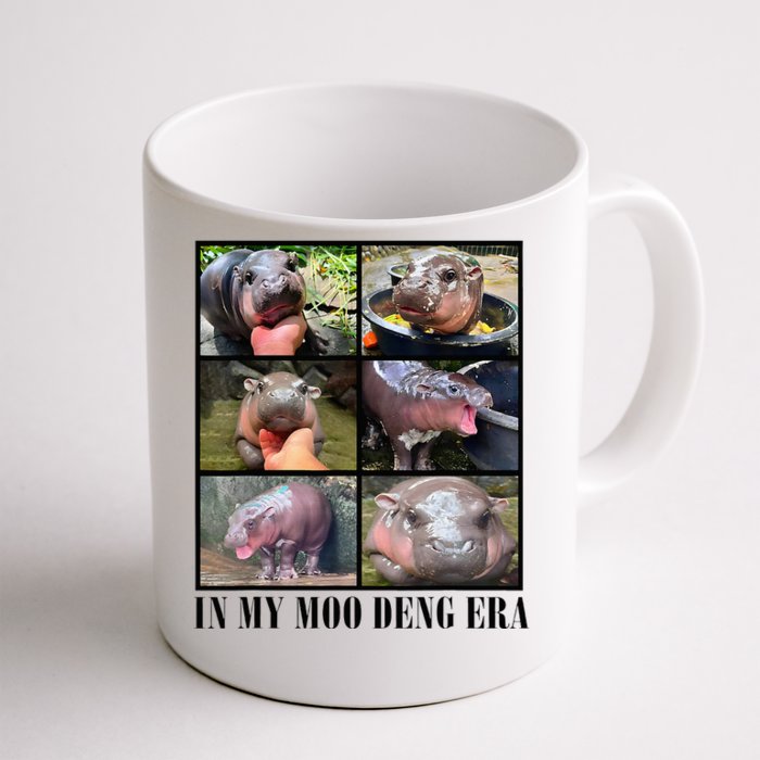 In My Moo Deng Era  Moo Deng Lover Front & Back Coffee Mug