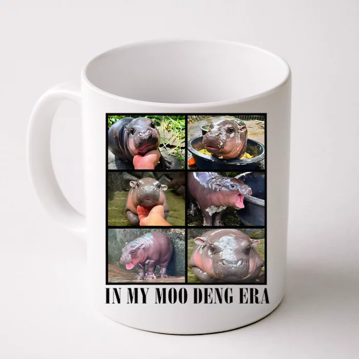 In My Moo Deng Era  Moo Deng Lover Front & Back Coffee Mug