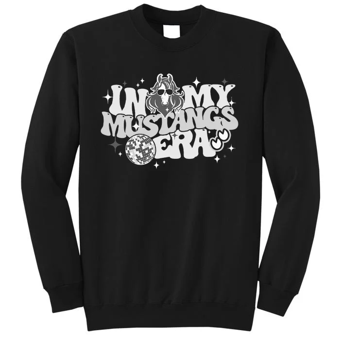 In My Mustangs Era Back To School Mascot Spirit Game Squad Sweatshirt