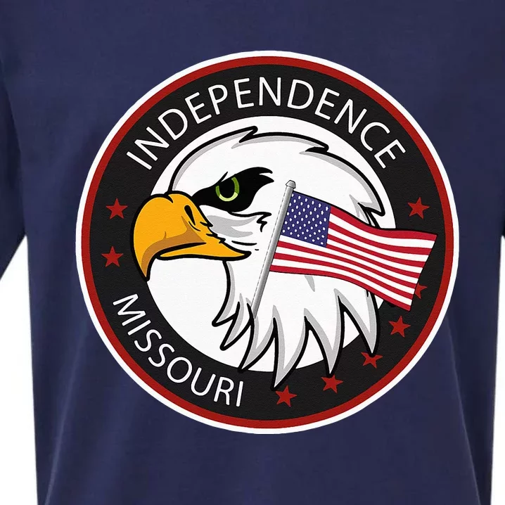 Independence Missouri MO Sueded Cloud Jersey T-Shirt